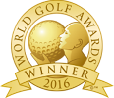 Portugal's Best Golf Course 2016 Winner Shield Gold Awards