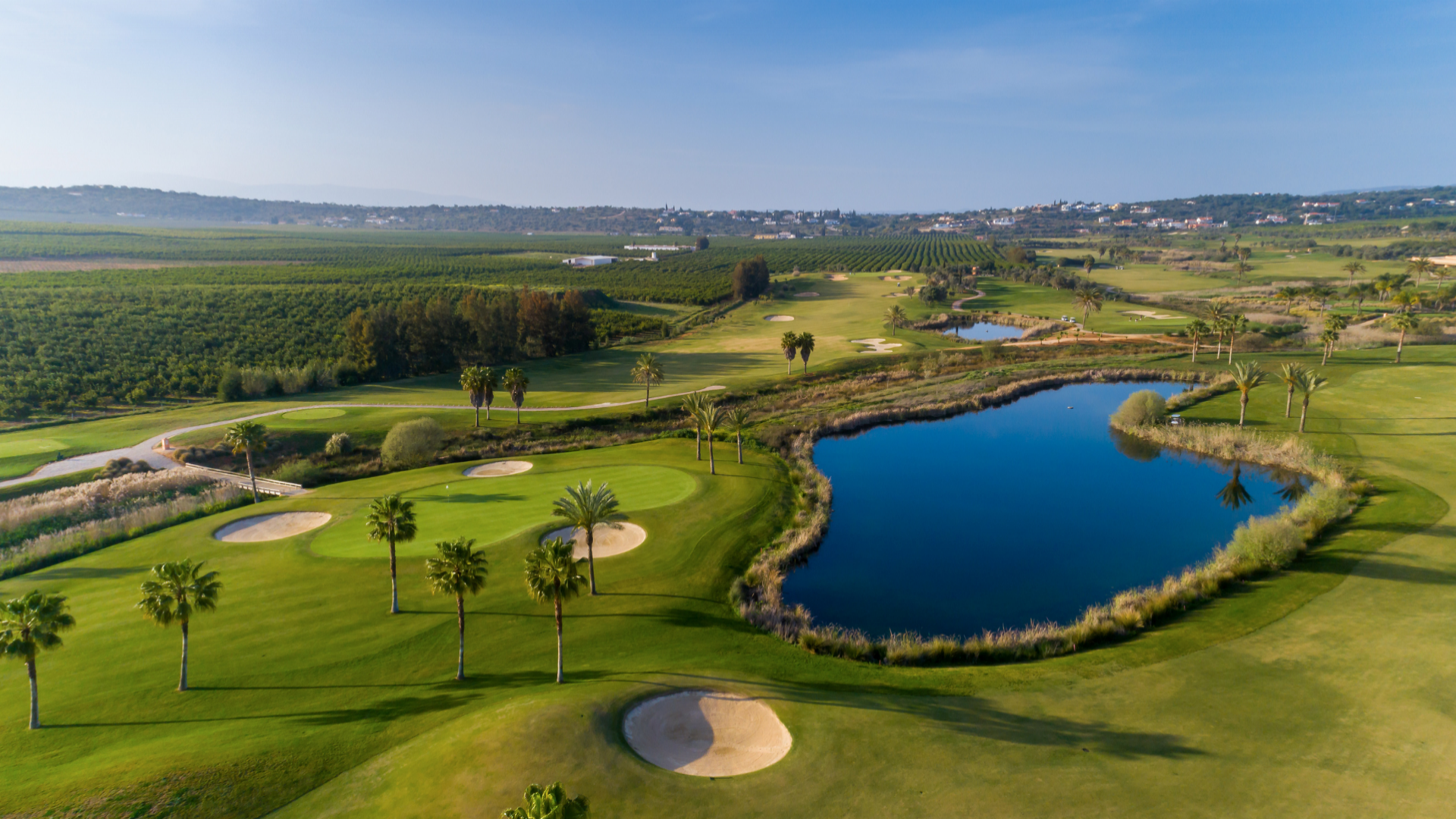 Golfe em campos premiados