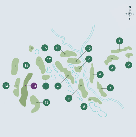 Faldo Course - Buraco 13