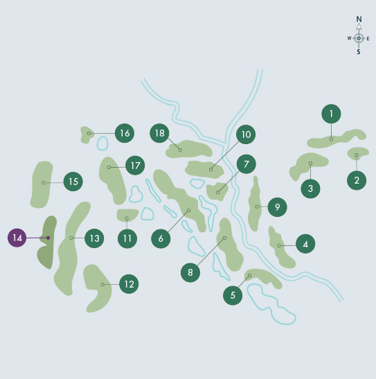 Faldo Course - Buraco 14