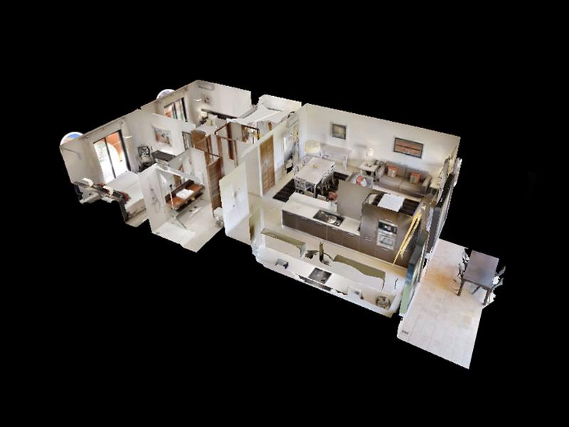 Appartement à 2 chambres Virtual Tour